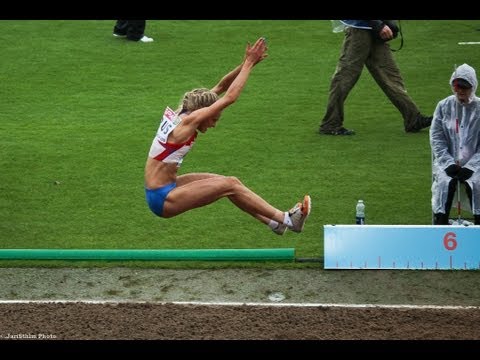 Darya Klishina Дарья Клишина 2011 5v  Stockholm European Team Championships 2011 (video)