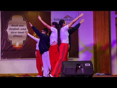 Takitaki X Abusadamente Remix Hip Hop Dance At Hotel Pauwa During Bhailo By SK Dance Training Center 