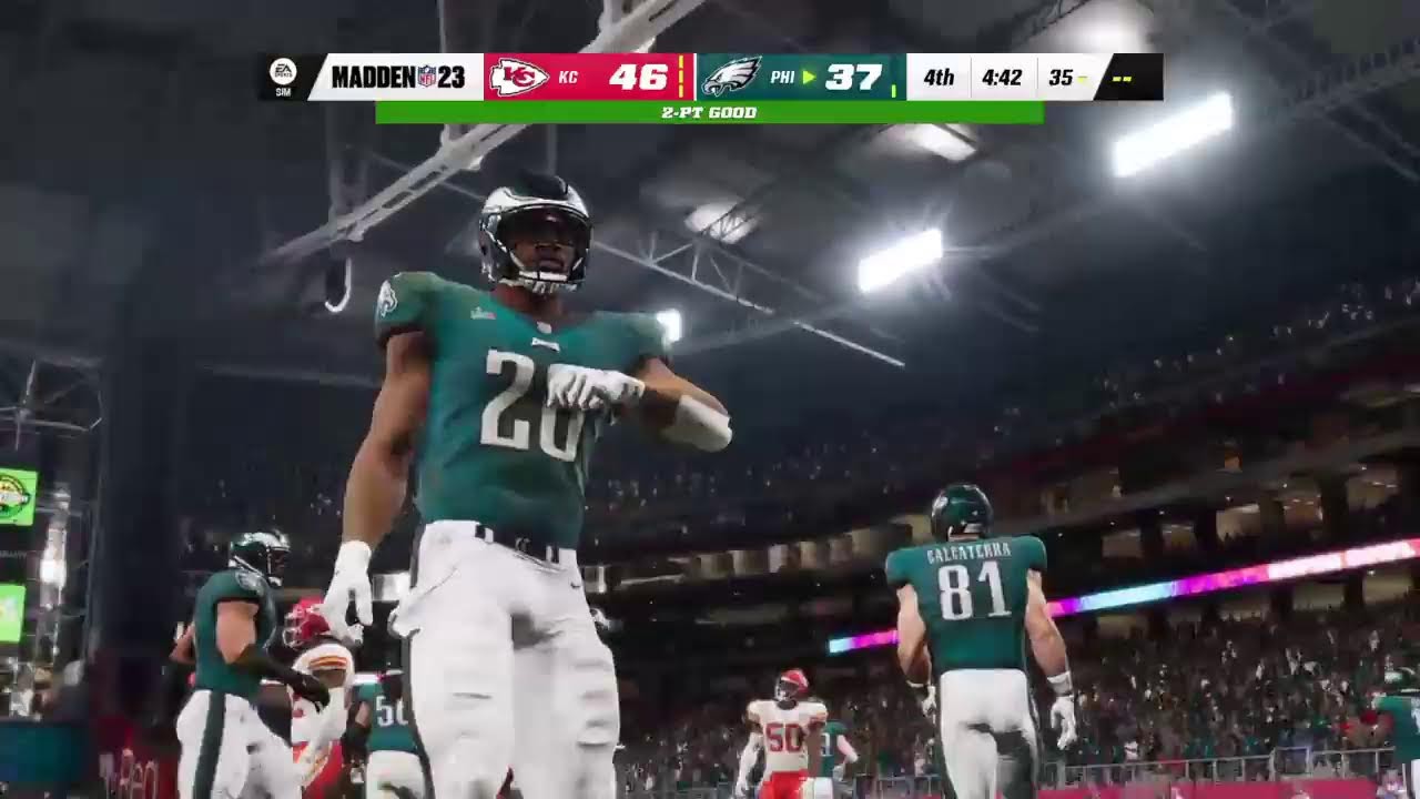 Super Bowl simulation YouTube