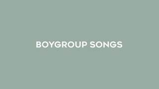 top 50 boygroup songs since 1990
