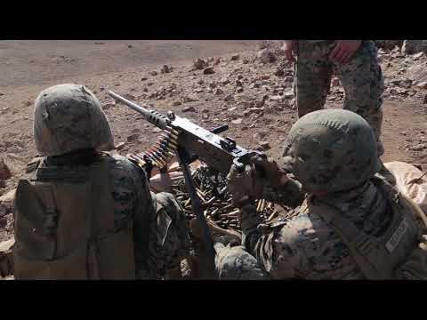 U.S. Marines • CSTS Machine Gun Course • Camp Pendleton • Calif USA