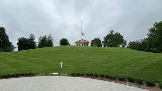 Visiting the grave of Robert Kennedy