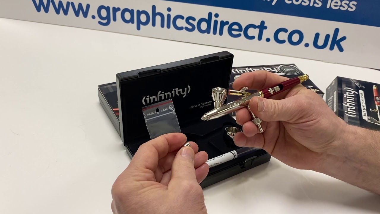 The difference between the Harder & Steenbeck Infinity airbrushes