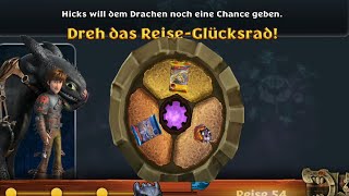 Dragons Aufstieg von Berk fast perfektes Reise Glücksrad