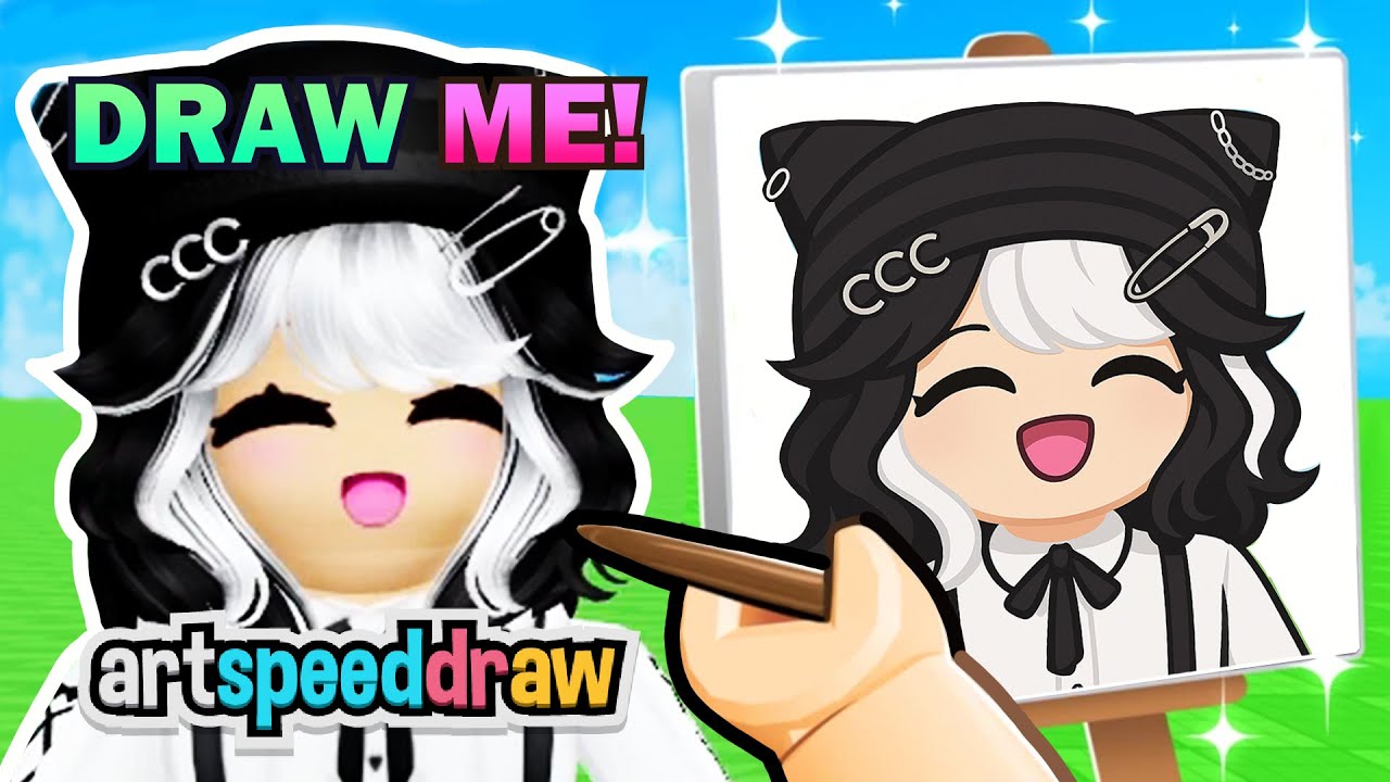 Let's DRAW ME IN ROBLOX - Part 1