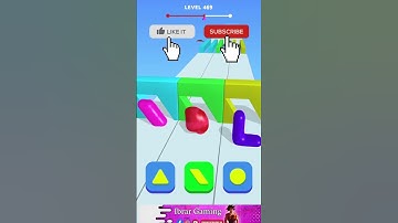 Blob shifter 3D game new level 469-470 #shorts #hypercasualgames #gaming