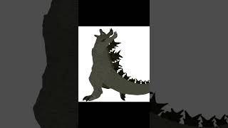 Godzilla -1 runs fast #Shorts #Short #ShortVideo #Godzilla
