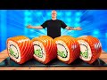 سوشي غومي كيفية صنع أكبر سوشي غومي DIY في العالم 