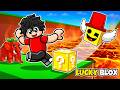 I Played KICK A LUCKY BLOCK for The First Time in Roblox!