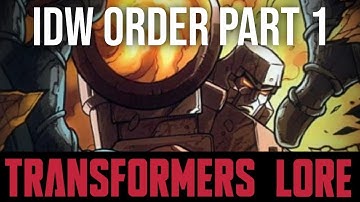 Transformers Lore: The IDW Hasbro Universe Reading Order Part 1 — The Furman Era