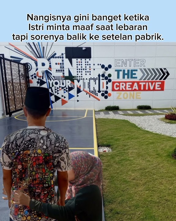 Minta maaf yg mengharukan @nonobaik855 #halalbihalal #lebaran #mintamaaf  #idulfitri #lucu #humor
