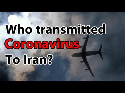 Who transmitted coronavirus to Iran?