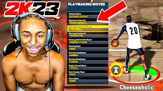 BEST DRIBBLE MOVES + COMBOS REVEALED • ULTIMATE DRIBBLE CHEESE TUTORIAL HANDCAM NBA2K23