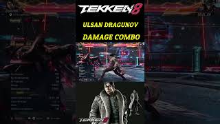 TEKKEN 8 Dragunov Combo Challenge Hard Difficulty Combo Guide | #tekken8 #tekken7 #shorts #dragunov