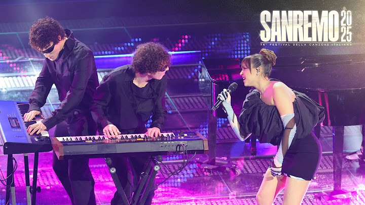 Sanremo 2025 - Sarah Toscano con Ofenbach cantano “Overdrive”