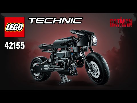 LEGO Technic THE BATMAN - BATCYCLE™ (42155)[641 pcs] Step-by-Step Instructions @TopBrickBuilder