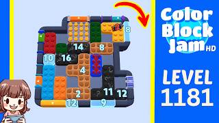 Color Block Jam Level 1181 Solution Walkthrough screenshot 5