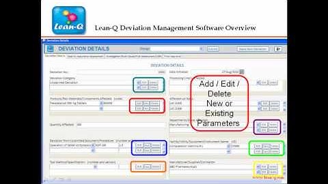 Deviation Investigation Management Software Video