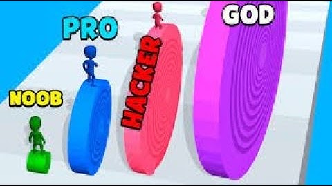 Layers Roll Vs Brick Builder : Gameplay Walkthrough  All Level (iOS, Android)