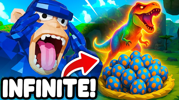 I Hatched INFINITE T-REX EGGS in UG VR!