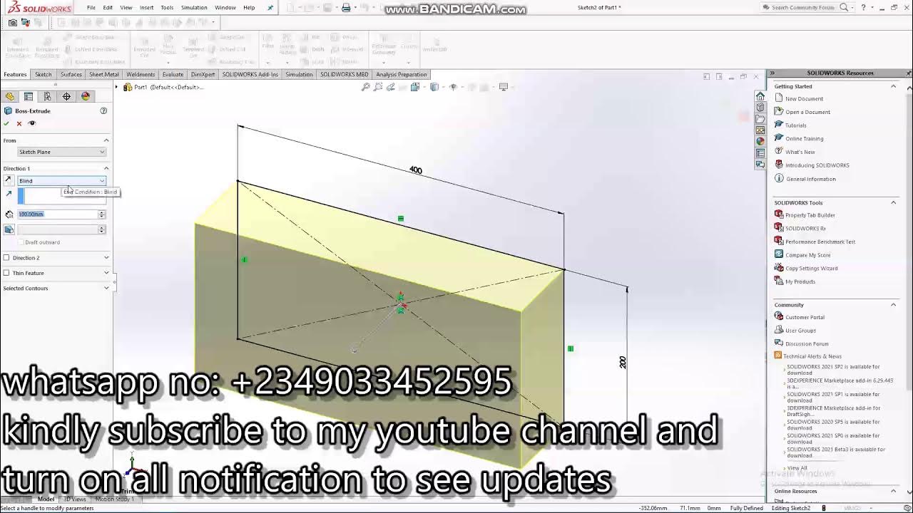 How to use mirror entity in solidworks YouTube