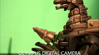 GODZILLA VS KIRYU!!!!!! (STOP MOTION TEST 2)