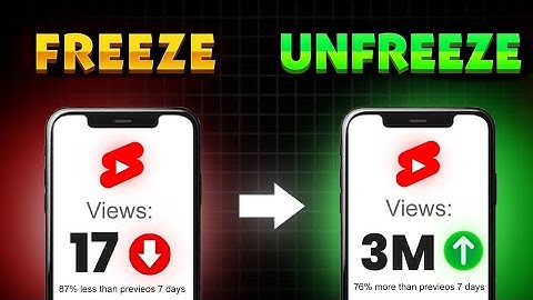 Shorts 0 Views Problem Fixed | How To Unfreeze Shorts Youtube Channel