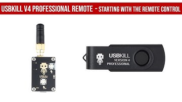 STARTING WITH THE USBKill V4 remote control