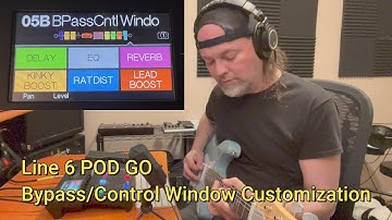 Customize POD GO Display in Stomp Mode