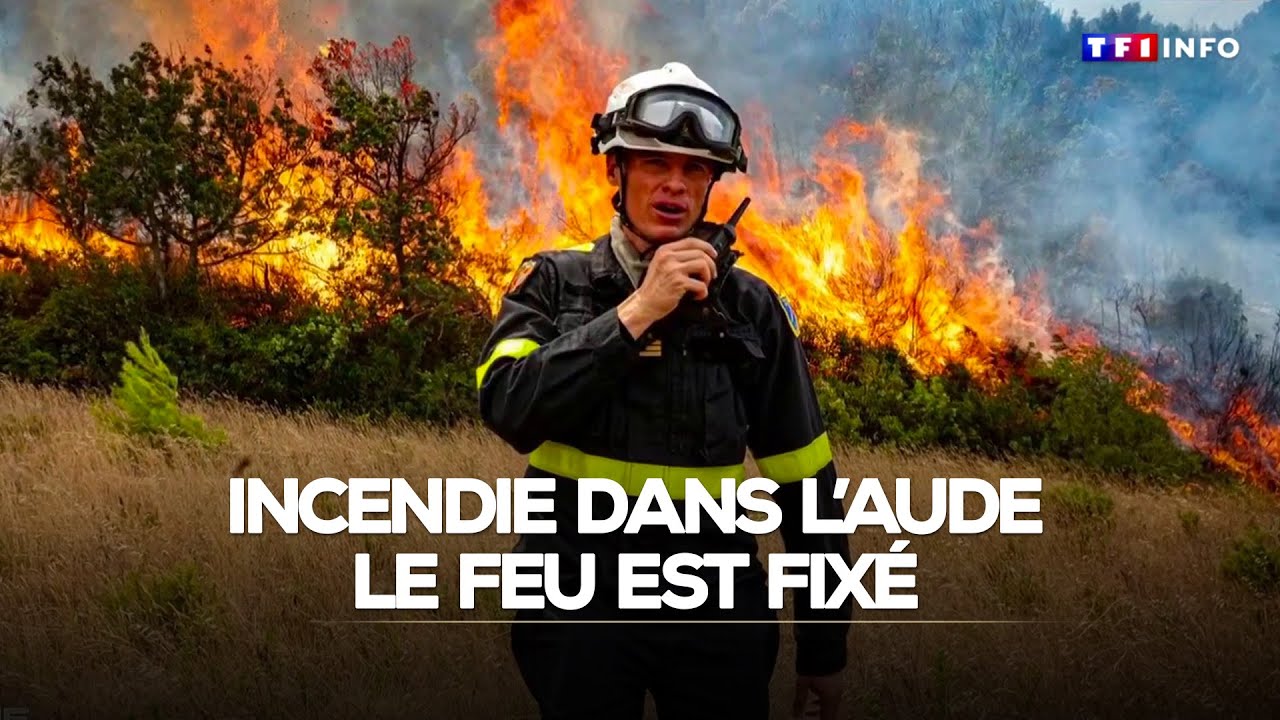 Incendie dans l'Aude : le feu 