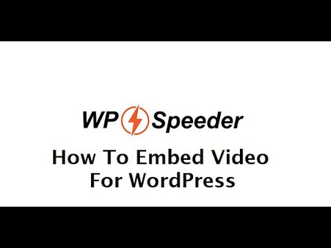 How To Embed Video Into Your WordPress Site – WordPress Speed Optimization | Khái quát các tài liệu liên quan đến wp youtube lyte chi tiết nhất
