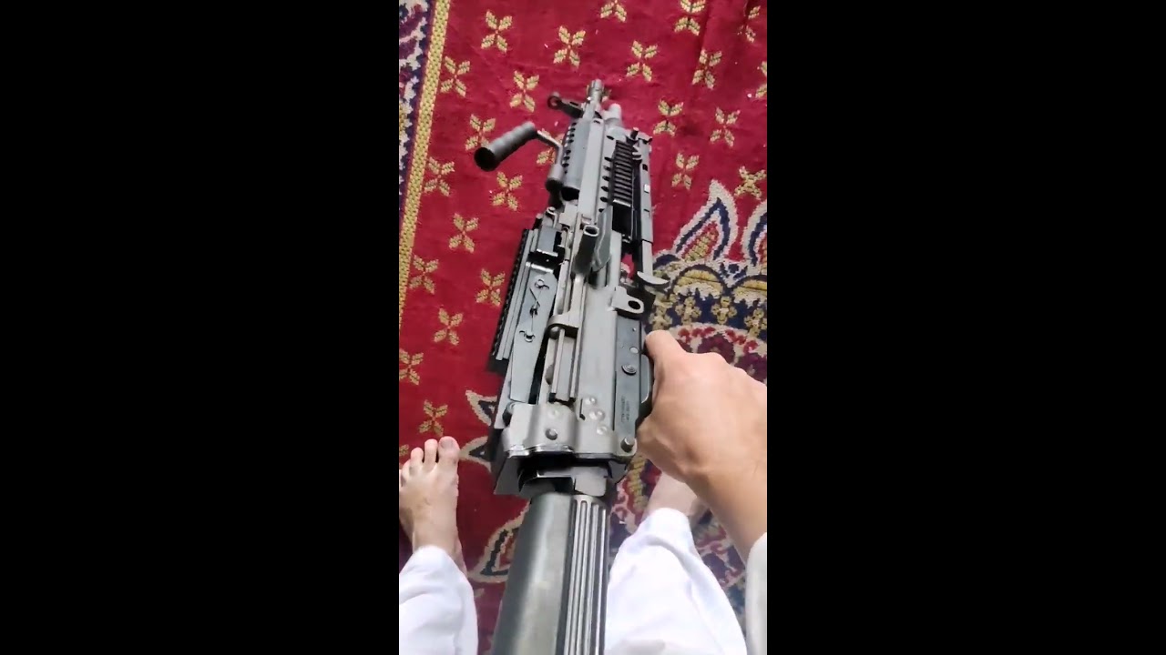 M249 USA Full Auto Mini Machine Gun Machinegun M249machinegun