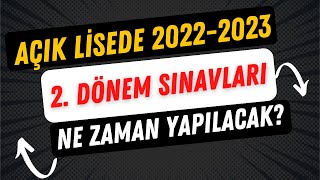 Açık Lisede Kayıtlı Ve Deprem Bölgesindeki Öğrenciler Dikkat