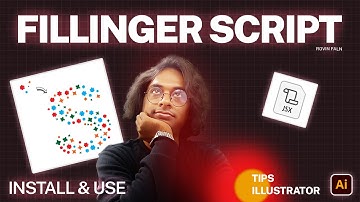 Fillinger Script | Adobe Illustrator Tutorial - How to add a script in Illustrator?