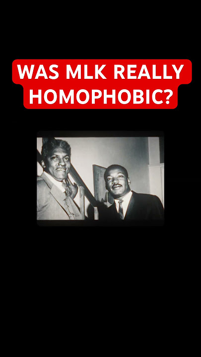 Was MLK homophobic?? Let’s find out… #blackhistory