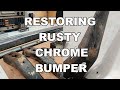VW Golf MK1 restoration ep.14 - CHROME BUMPER