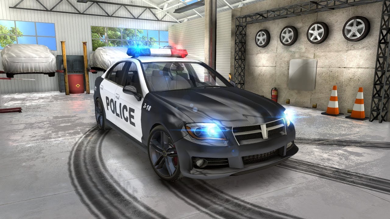 Police Drift Car Driving MOD APK cover