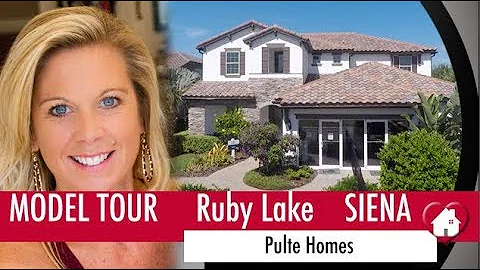 New Homes Winter Garden Dr. Phillips Siena Model Home at Ruby Lake by Pulte