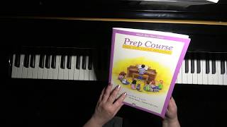 Blue and Low  - easy piano tutorial / Alfred Prep Course Lesson Book level D