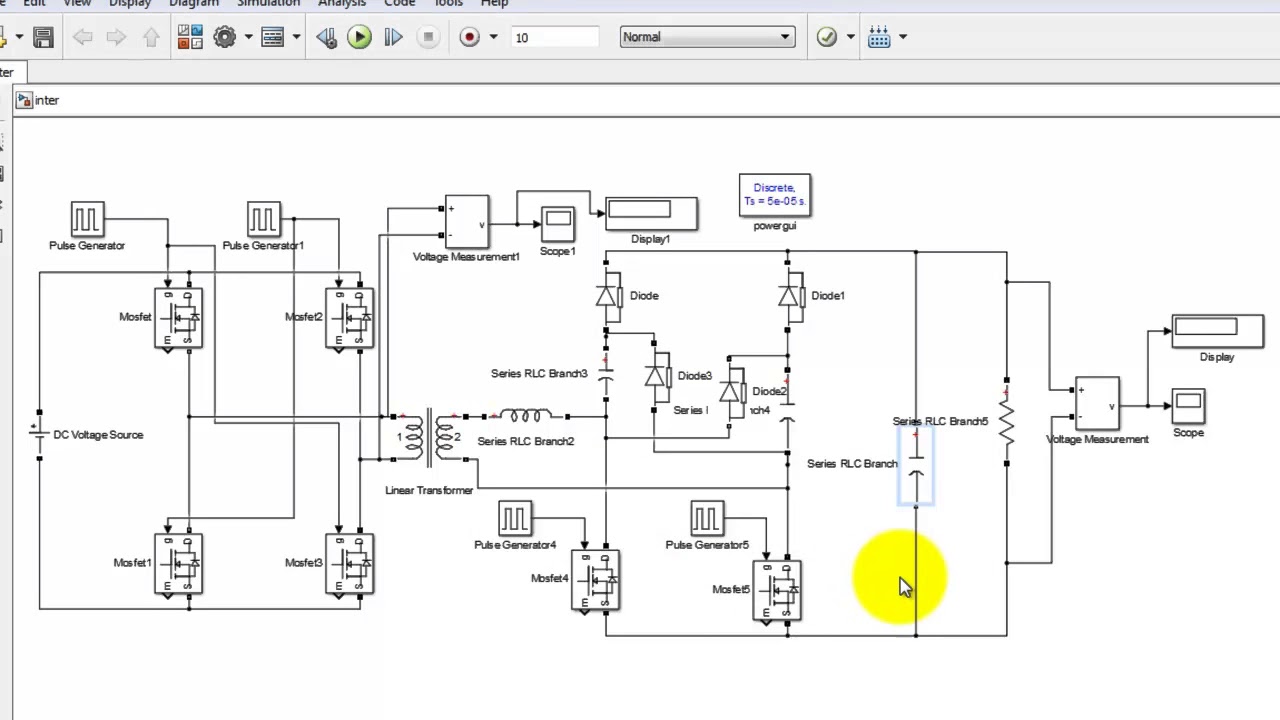 boost converter matlab simulink