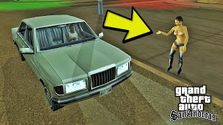 GTA SAN ANDREAS DA KADINLARI SAKIN ARABANIZA ALMAYIN ! BAKIN NE OLUYOR !?