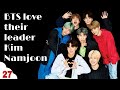 BTS love their leader Kim Namjoon #shorts Maknae Line adore RM as their daddy | BTS Cute Reaction