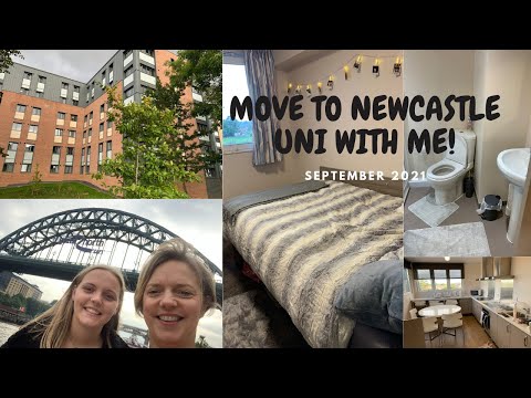 MOVE TO NEWCASTLE UNIVERSITY WITH ME 2021 || PARK VIEW STUDENT VILLAGE || CHARLOTTE BERRY VLOGS