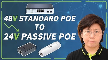 How to Connect 24V PoE AP to 48V PoE+ Switch