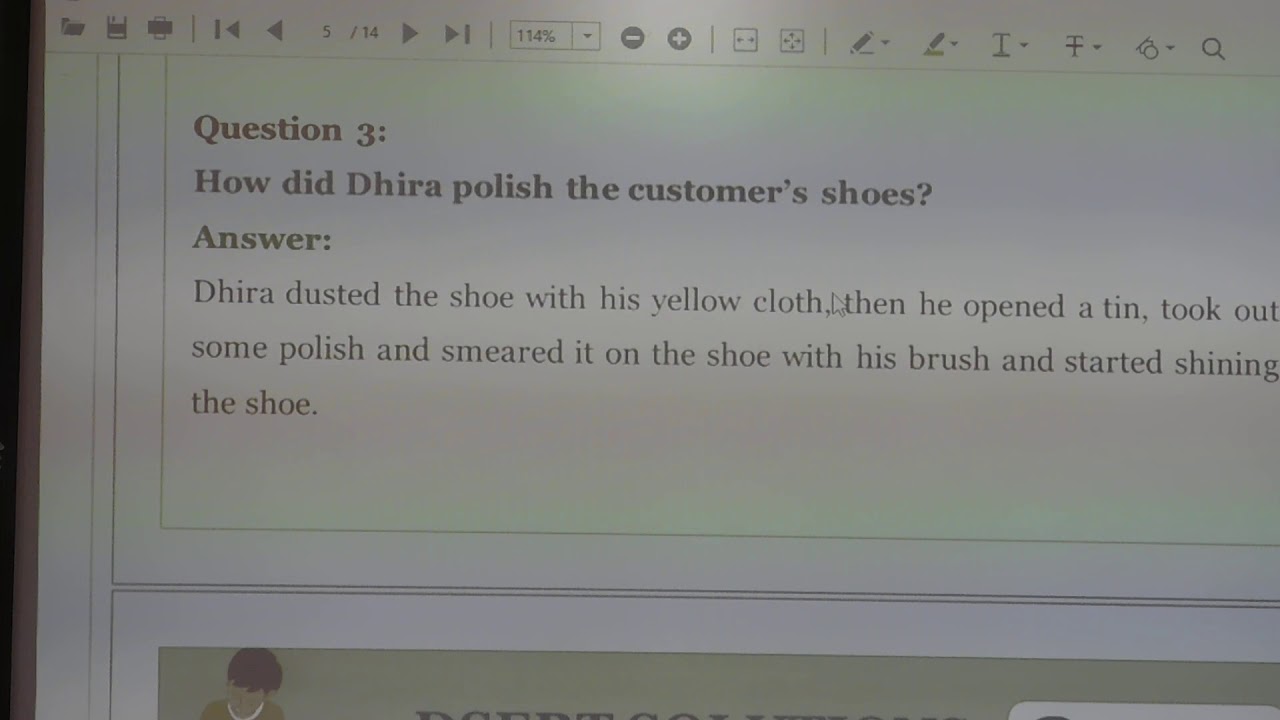 Class 7th English Lesson Leg Trap Q A Youtube