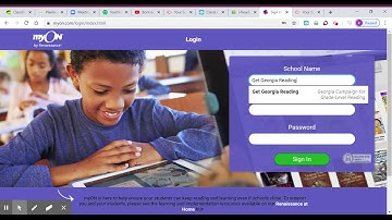 how to log into myON