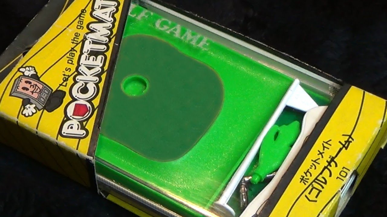 トミー ポケットメイト】ゴルフゲーム 101 組み立て式 コース 作成