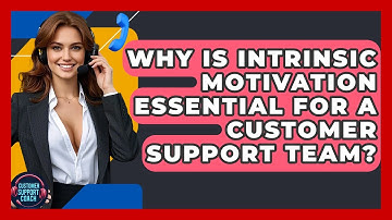 Why Is Intrinsic Motivation Essential For A Customer Support Team? - Customer Support Coach