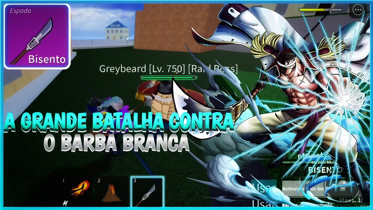 SAGA EM BUSCA DA BISENTO V2 SEVEN VS BARBA BRANCA. 