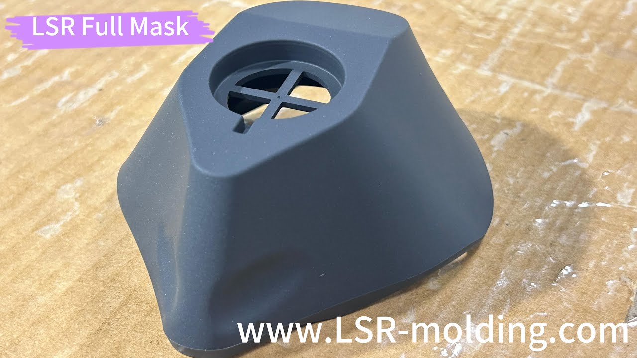 Liquid Silicone Rubber LSR Injection Molding Process of LSR Full Mask   Silicone Breathing Mask
